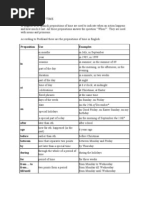 Download Types of Prepositions in English and Spanish by gretagarbo0 SN22893689 doc pdf