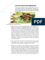 5 Alimentos Para Perder Peso Rapidamente