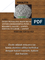 Power Point Zeolit Created by Dody