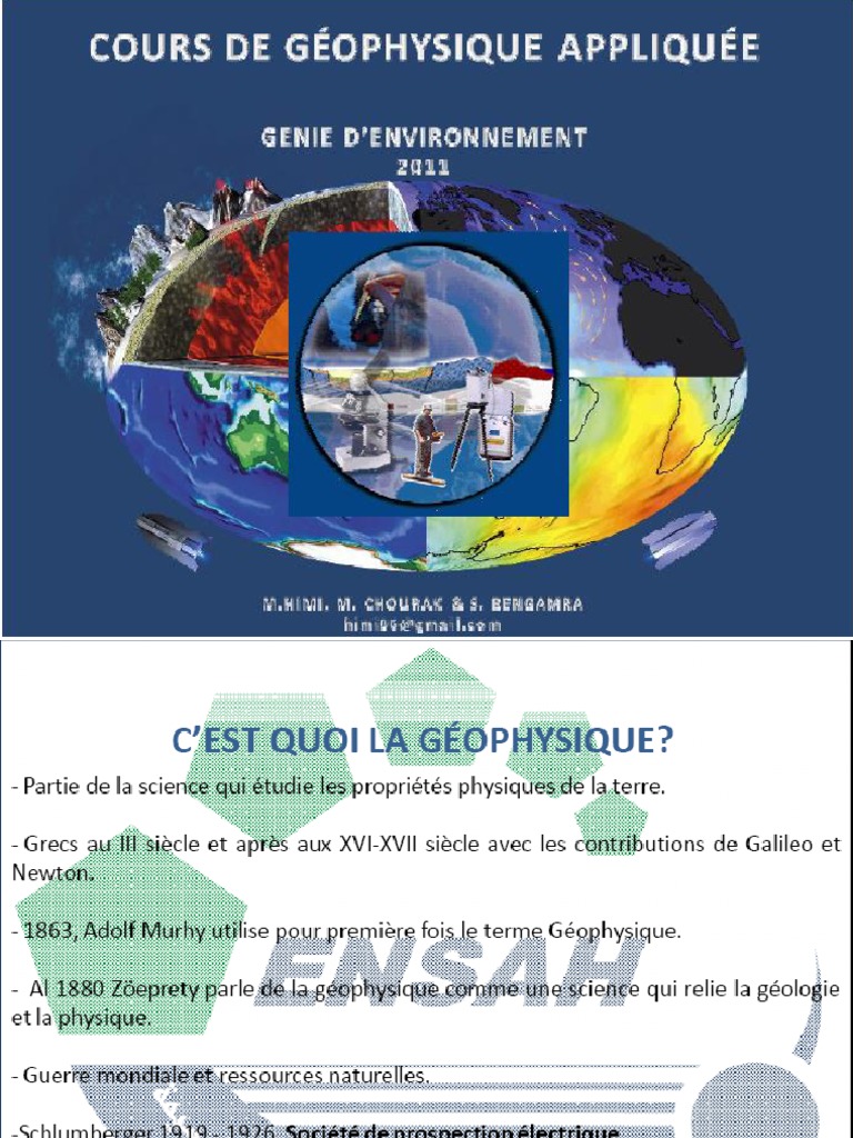 Introduction À La Geophysique | PDF
