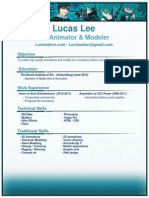 Lucas Lee's Resume