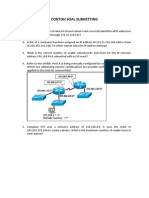 Contoh Soal Subnetting