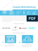 Complete Media Monitoring: Platforms We Use