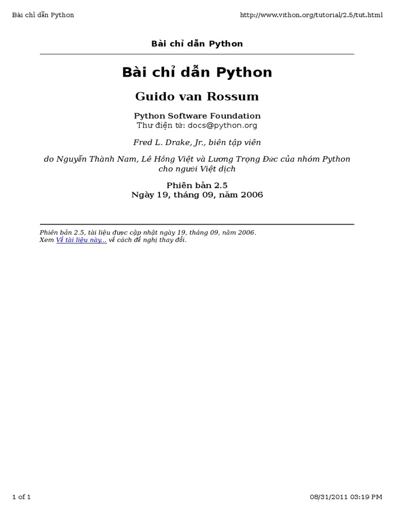 Python | PDF