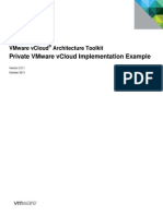 Private VMware VCloud Implementation Example
