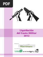 Liquidación Gasto Defensa 2012