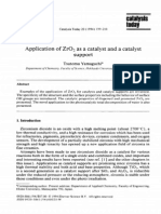 Application of ZrO2 As A Catalyst and A Catalyst Support Catalysis Today Volume 20 Issue 2 1994 (Doi 10p1016 - 0920-5861 (94) 80003-0)