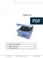 Centrifuga - C28A-Manual de Uso - Rev 00 - Dic-09