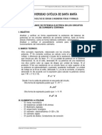 Balance de potencia eléctrica en circuitos de CC