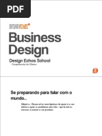 Design Echos School - Business Design - aula 1 - TOOLS - Compreensão do Cliente
