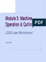 Tru Laser (Basic Machine Operation & PM)
