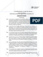 Acuerdo Interministerial N SNPD MF 0056 2014