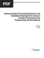 Freescale Signal Processing Extension 2 ISA Reference Manual