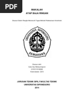 Download MAKALAH Atap Baja Ringan by Catur Ayu Wahyuningrum SN228992848 doc pdf