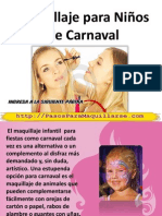 Maquillaje para Niños de Carnaval