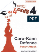 Anatoly Karpov & Mikhail Podgaets - Caro-Kann Defence Panov Attack