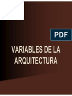 Clase 4.Variables de La Arquitectura