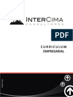 Curriculum Empresarial InterCima 2014