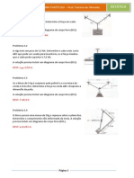 Equilíbrio de partículas e corpos rígidos