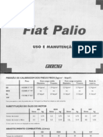 Manual Do Fiat Palio Versões 96-99 El, Ed, Edx e 16v