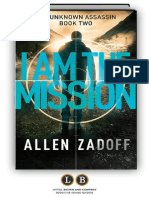 I Am The Mission (The Unknown Assassin #2) by Allen Zadoff (Preview)