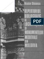 Repertoriu Istoric Moldova