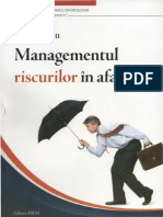 121682004 Managementul Riscurilor in Afaceri