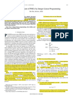 Optimal Placement of PMUs by Integer Linear Programming