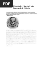 Las 10 Sociedades