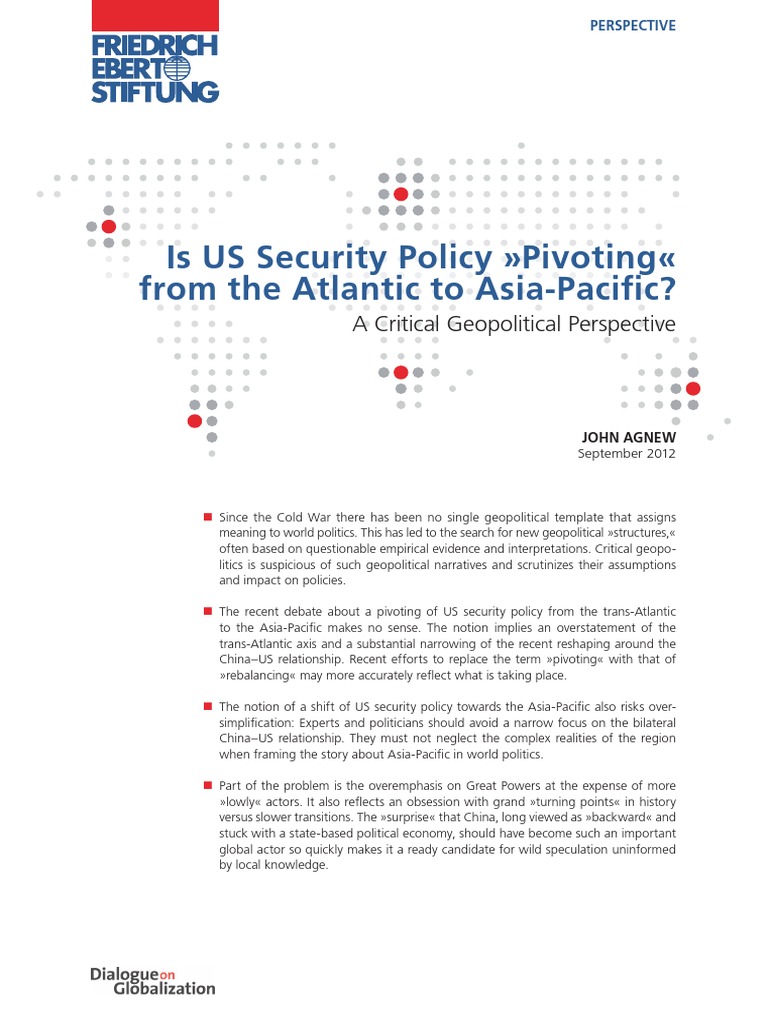 Us Security Policy | PDF | Geopolitics | The United States