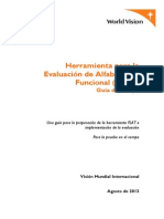 Functional Literacy Assessment Tool Spanish 2013