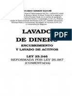 Lavado de Dinero - Eduardo German Bauche