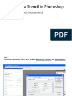 Stencils in Photoshop pt1