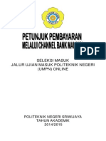 Petunjuk Pembayaran Online UMPN 2014