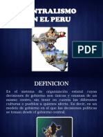Diapositivas de Realidad Nacional (Centralismo y Regionalismo)