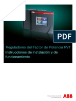 Automatic Power Factor Controller RVT Manual ES