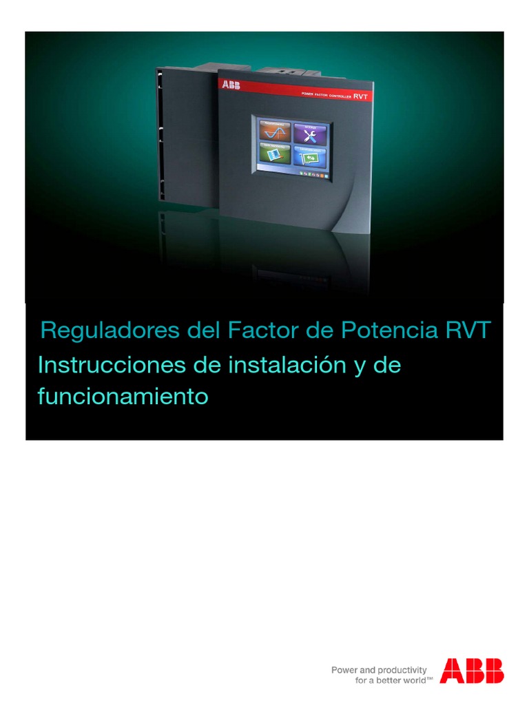 Automatic Power Factor Controller RVT Manual ES | Descargar gratis PDF ...