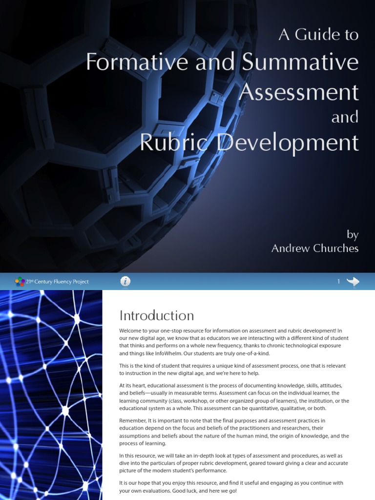 Assessment and Rubric Design | PDF | Educational Assessment | Rubric ...