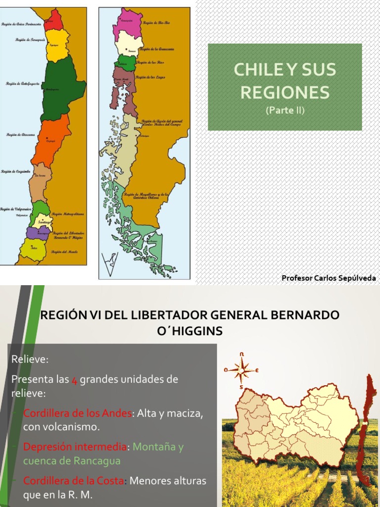 Chile y Sus Regiones II | PDF | Ciencias de la Tierra | Geografía Física