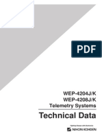 Technical Data: WEP-4204J/K WEP-4208J/K Telemetry Systems