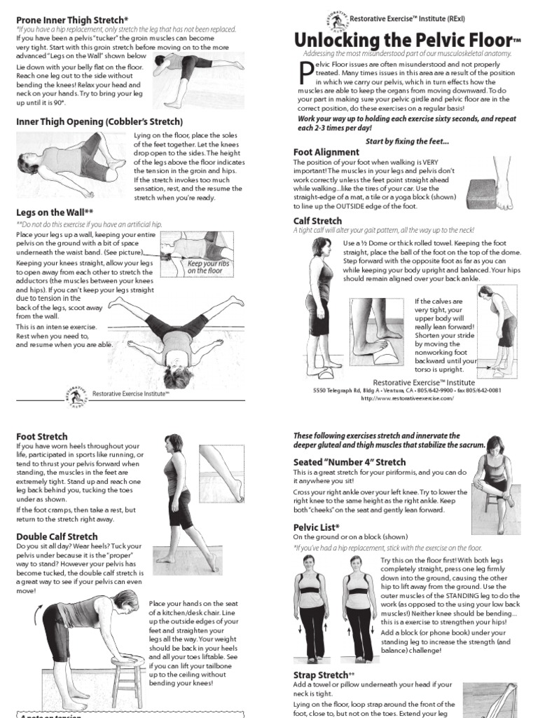 Unlocking The Pelvic Floor: Restorative Exercise™ Institute (Rexi ...