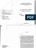 7363660 Veron Eliseo La Palabra Adversativa Observaciones Sobre La Enunciacion Politica