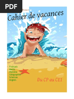 Cahier De Vacances Cp Ce1 Pdf La Nature
