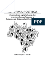 Reforma Politica - Cartilha