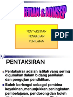 1 Pengertian & Konsep Pentaksiran