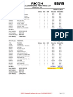 Dealer Standard PM Kit Price List: Item Description Units UOM Dealer Price Extended Price Category