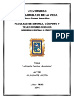 La filosofía patrística y escolástica: aportes a la humanidad