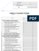 Izvestaj o Tokovima Gotovine