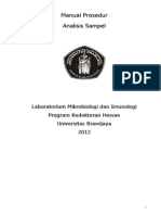 MP Analisis Sampel MIkrobiologi-Imunologi