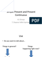 Simple Present and Present Continuous